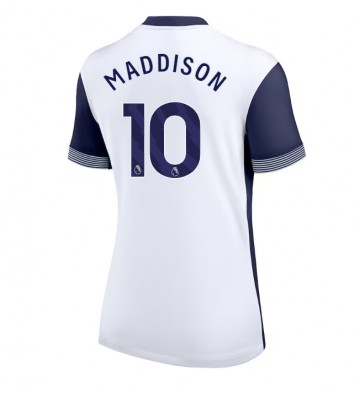 Tottenham Hotspur James Maddison #10 Primera Equipación Mujer 2024-25 Manga Corta